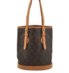 Authentic Louis Vuitton Monogram Bucket PM Shoulder Tote Bag M42238 LV 3651J