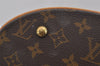 Authentic Louis Vuitton Monogram Bucket PM Shoulder Tote Bag M42238 LV 3651J