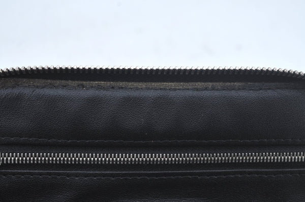 Authentic Louis Vuitton Damier Graphite Toilette Pouch Hand Bag N47625 LV 3651K