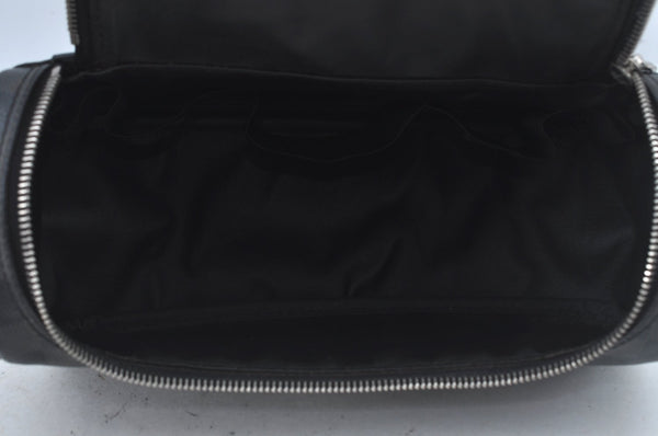 Authentic Louis Vuitton Damier Graphite Toilette Pouch Hand Bag N47625 LV 3651K