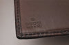 Authentic GUCCI Guccissima Vintage Notebook Cover GG Leather 115241 Brown 3652I