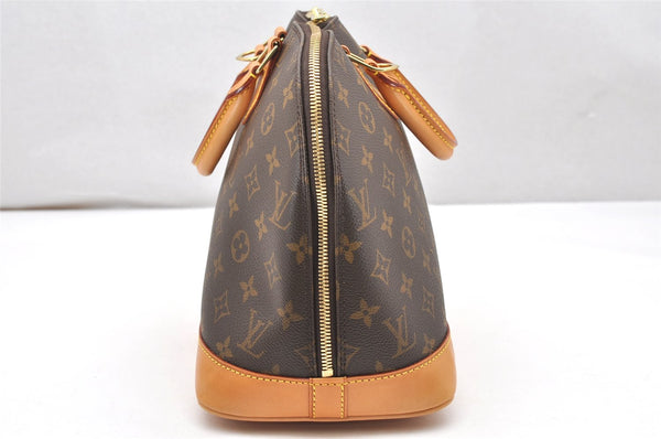 Authentic Louis Vuitton Monogram Alma Hand Bag Purse M51130 LV 3652K