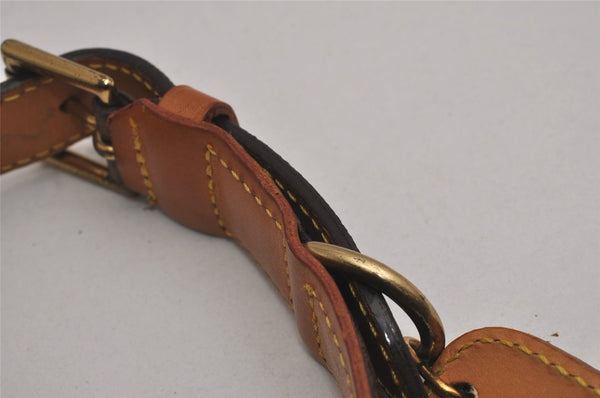 Authentic Louis Vuitton Monogram Collier Baxter GM Dog Collar M58070 LV 3654J