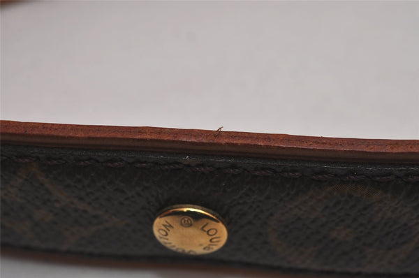 Authentic Louis Vuitton Monogram Collier Baxter GM Dog Collar M58070 LV 3654J