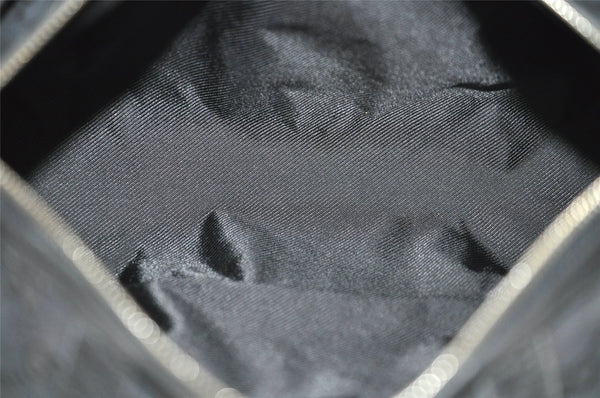 Authentic GUCCI Shoulder Hand Bag Purse GG Canvas Leather 0000851 Black 3656I