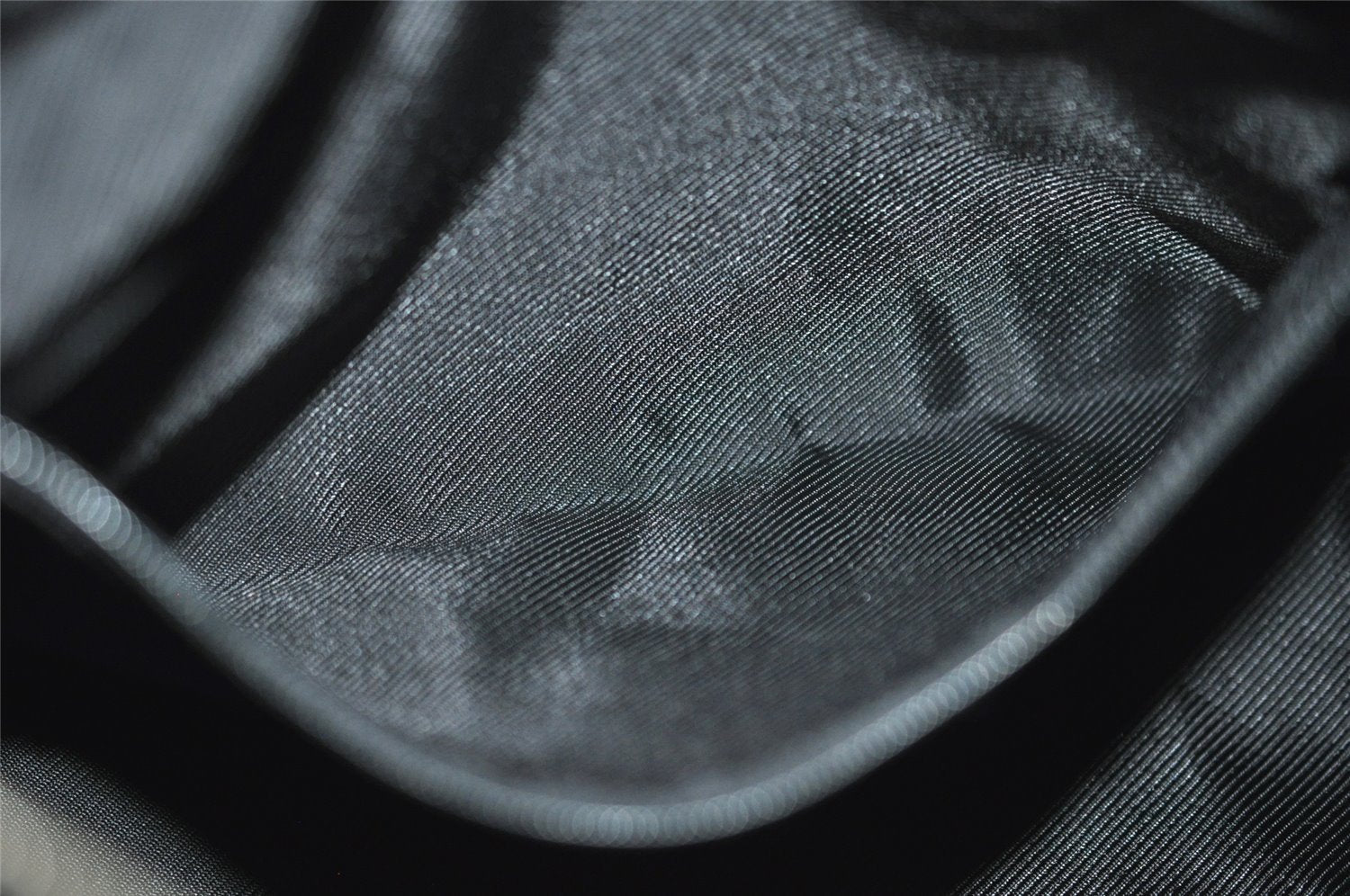 Authentic GUCCI Shoulder Hand Bag Purse GG Canvas Leather 0000851 Black 3656I