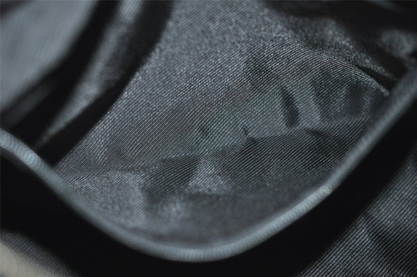 Authentic GUCCI Shoulder Hand Bag Purse GG Canvas Leather 0000851 Black 3656I