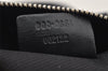 Authentic GUCCI Shoulder Hand Bag Purse GG Canvas Leather 0000851 Black 3656I