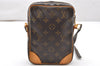 Authentic Louis Vuitton Monogram Danube Shoulder Cross Bag M45266 Junk 3656K