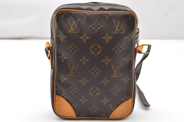 Authentic Louis Vuitton Monogram Danube Shoulder Cross Bag M45266 Junk 3656K