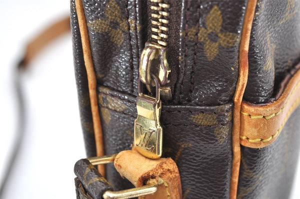 Authentic Louis Vuitton Monogram Danube Shoulder Cross Bag M45266 Junk 3656K