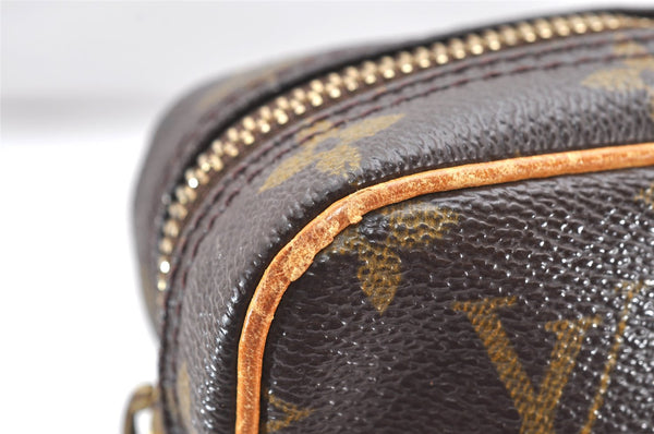 Authentic Louis Vuitton Monogram Danube Shoulder Cross Bag M45266 Junk 3656K