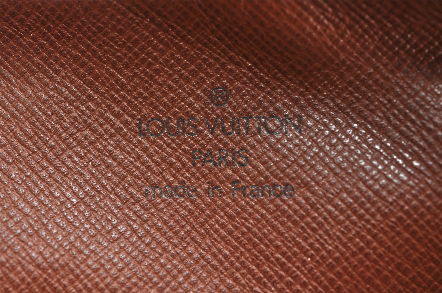 Authentic Louis Vuitton Monogram Danube Shoulder Cross Bag M45266 Junk 3656K