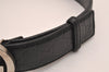 Auth GUCCI Guccissima Interlocking G Belt GG Leather 33.5" 114984 Black 3657J