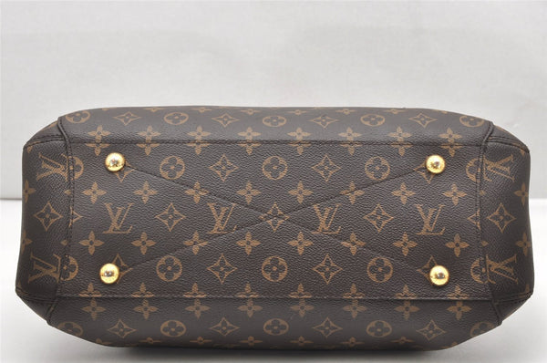 Authentic Louis Vuitton Monogram Montaigne GM 2Way Hand Bag M41067 LV 3658K