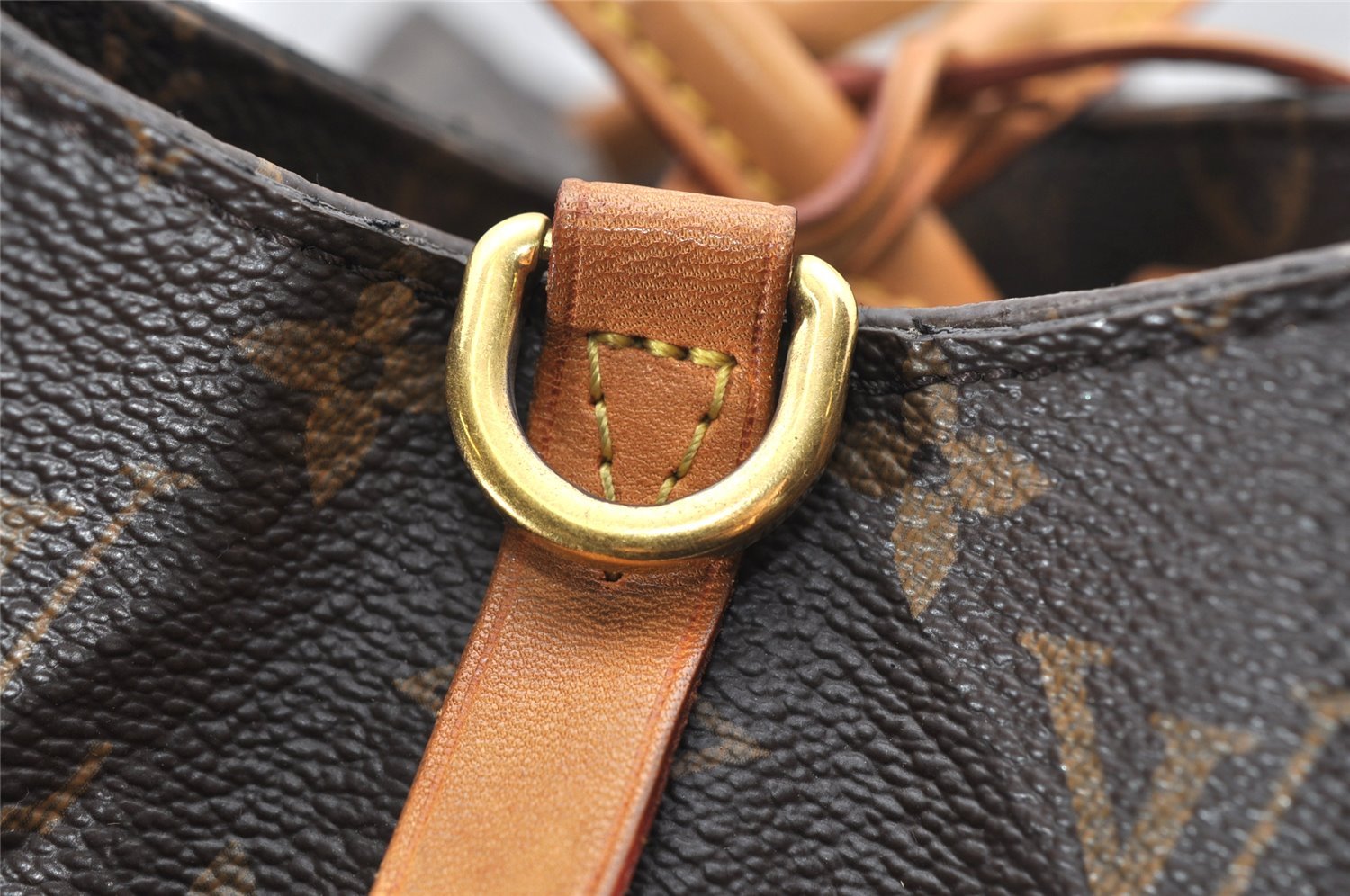 Authentic Louis Vuitton Monogram Montaigne GM 2Way Hand Bag M41067 LV 3658K