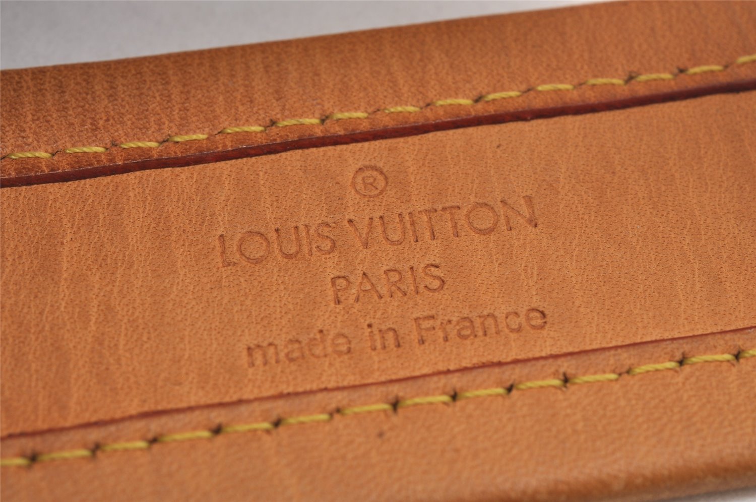 Auth Louis Vuitton Monogram Multicolor Brasserie Cerule Bangle White LV 3660J