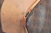 Authentic CELINE Macadam Blason Pattern Boston Hand Bag PVC Leather Brown 3660K