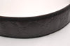 Auth GUCCI Guccissima Interlocking G Belt GG Leather 33.4" 114984 Brown 3661J