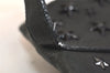 Authentic JIMMY CHOO Vintage Star Studs Leather Shoulder Tote Bag Black 3661K