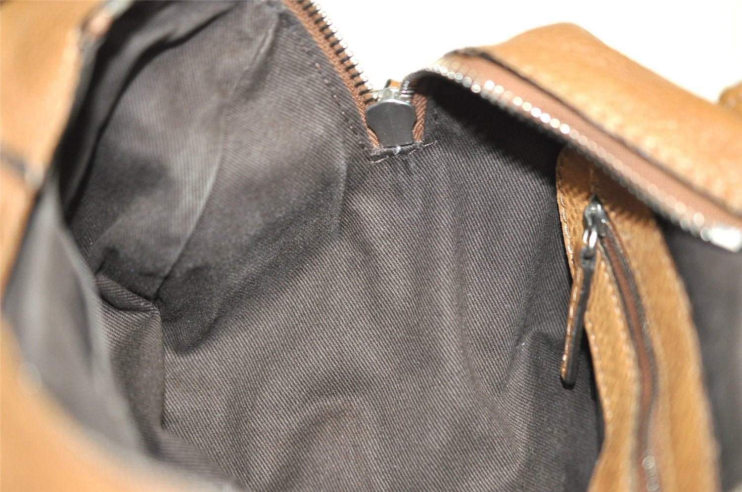 Authentic Chloe Paddington Leather 2Way Shoulder Hand Bag Purse Brown 3662I