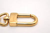 Authentic Louis Vuitton Chenne Ano Cles Key Chain Strap Gold M58021 LV 3662J