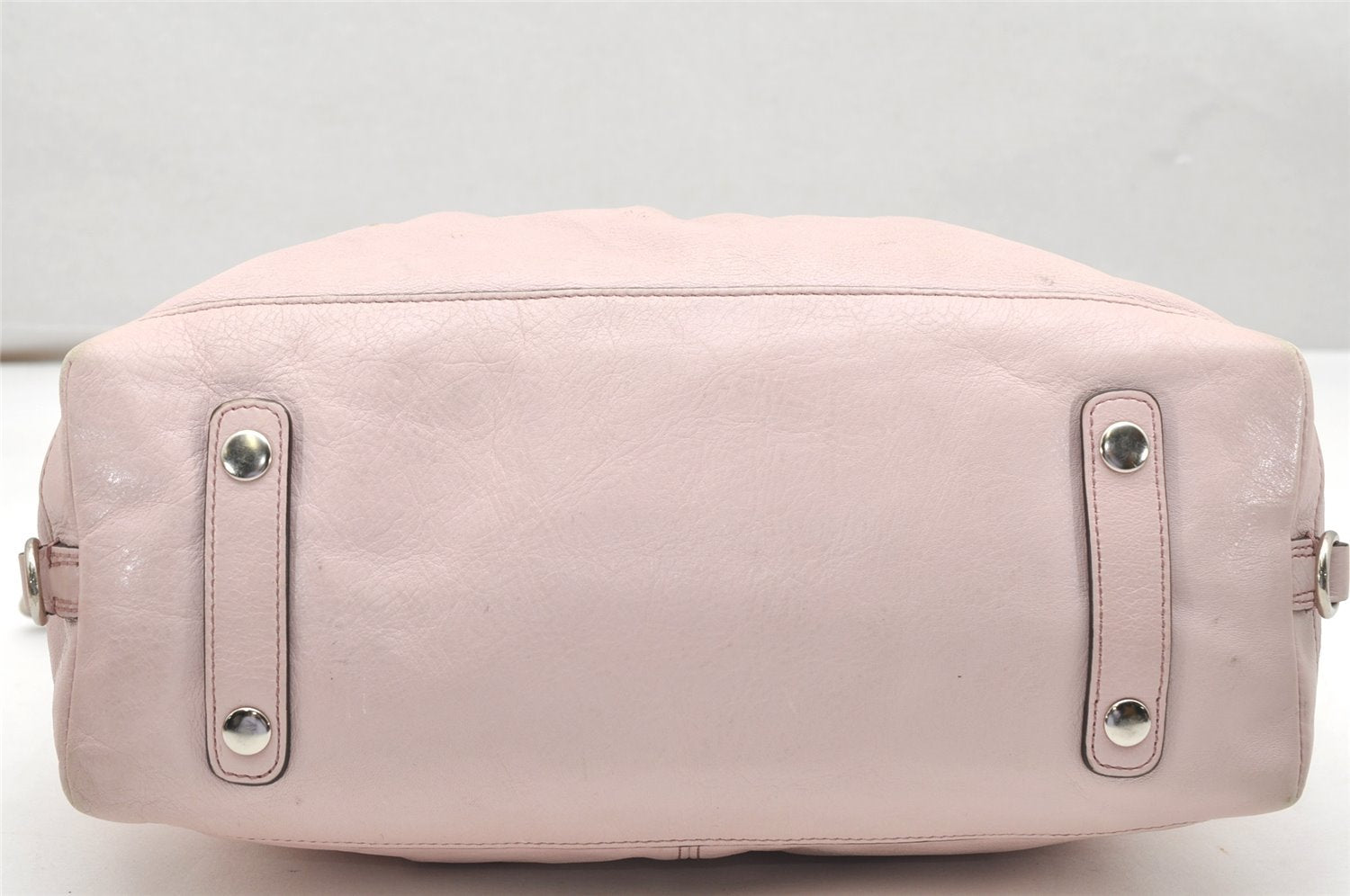 Authentic COACH Vintage 2Way Shoulder Hand Bag Leather 12937 Pink 3662K