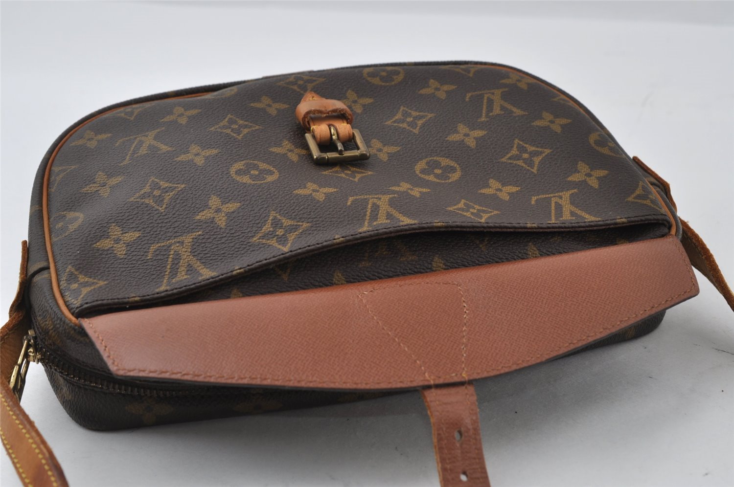 Authentic Louis Vuitton Monogram Jeune Fille MM M51226 Shoulder Cross Bag 3663I