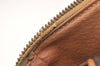 Authentic CELINE Macadam Blason Pattern Hand Boston Bag PVC Leather Brown 3663K