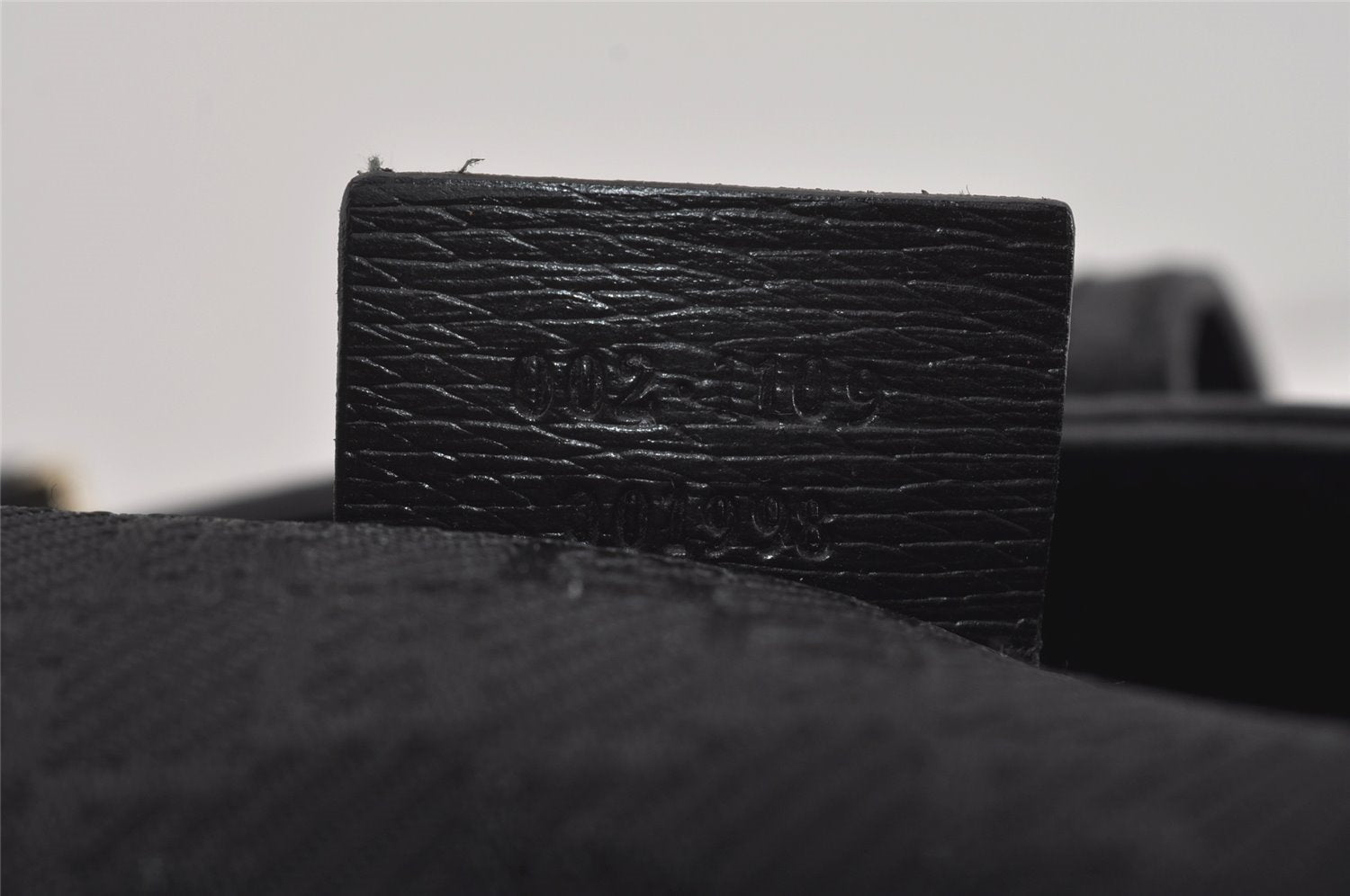 Authentic GUCCI Vintage Shoulder Tote Bag Canvas Leather 0021109 Black 3665I