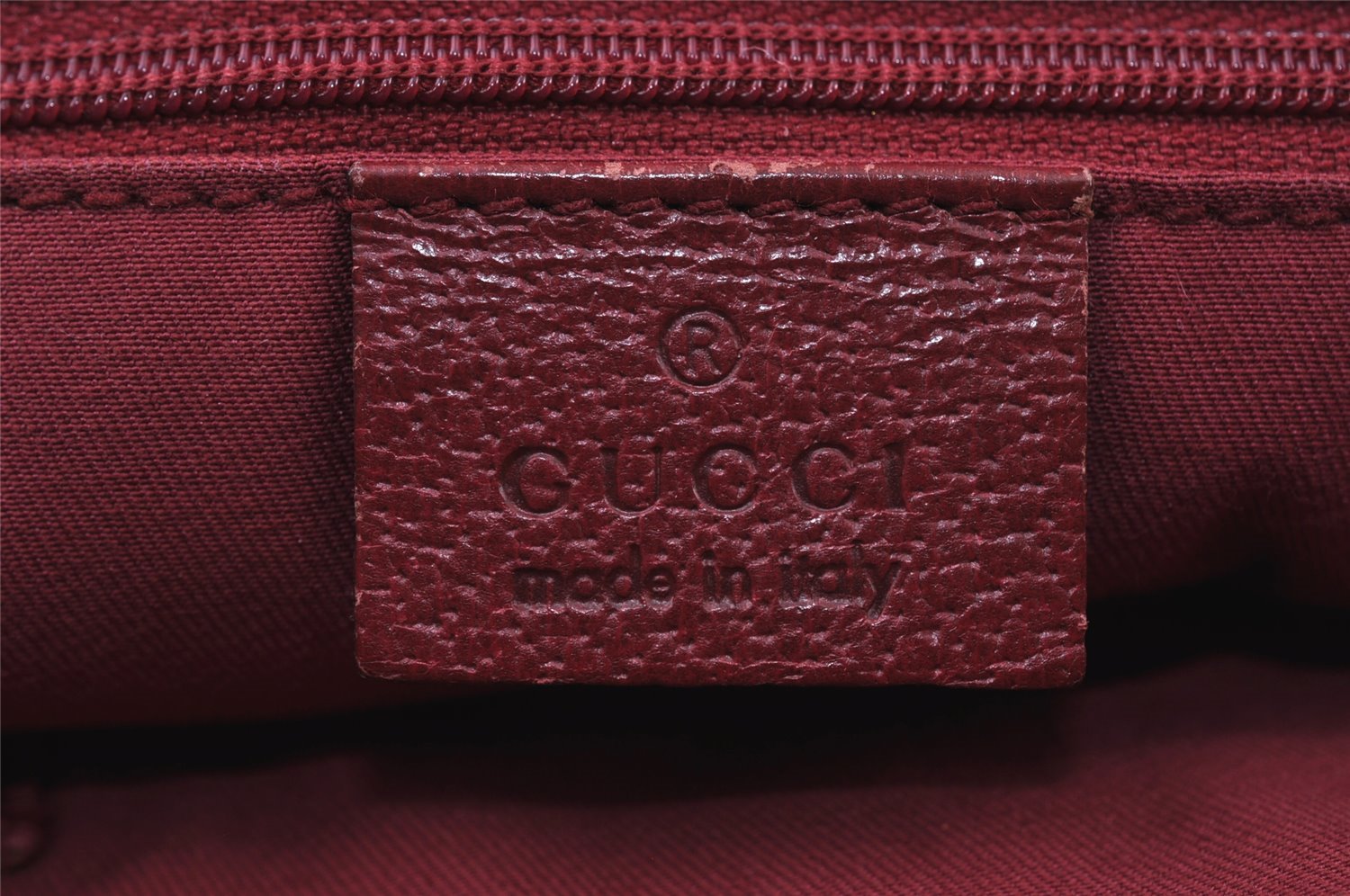 Authentic GUCCI Eclipse Shoulder Tote Bag GG Canvas Leather 120840 Beige 3666I