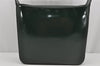 Authentic GUCCI Vintage Shoulder Hand Bag Purse Enamel Green Junk 3667J