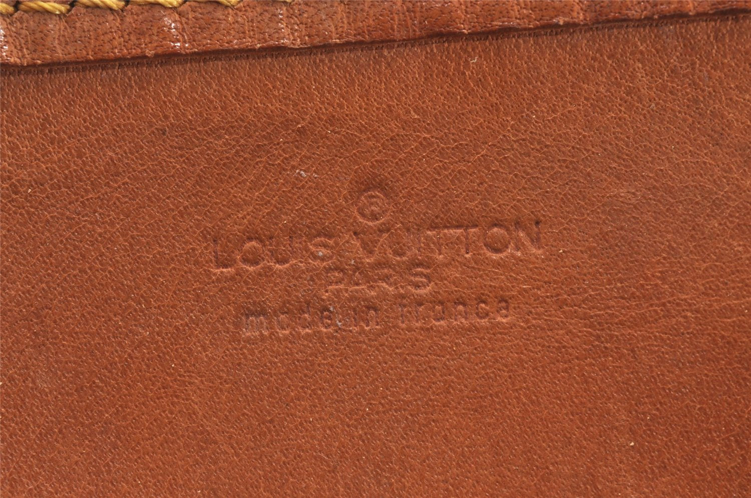 Authentic Louis Vuitton Monogram Bucket PM Shoulder Bag Old Model Junk 3668J