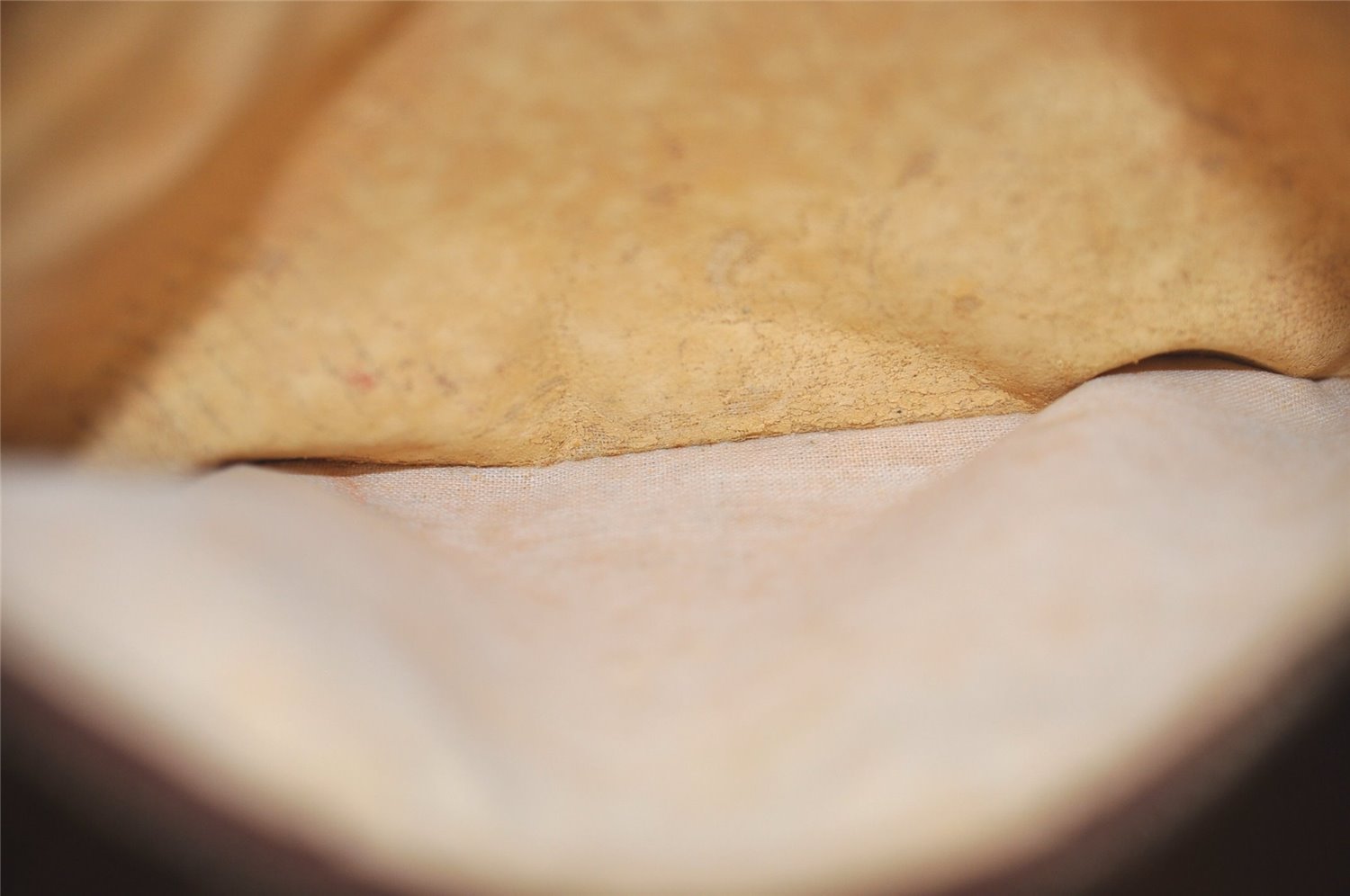 Authentic Louis Vuitton Monogram Bucket PM Shoulder Bag Old Model Junk 3668J