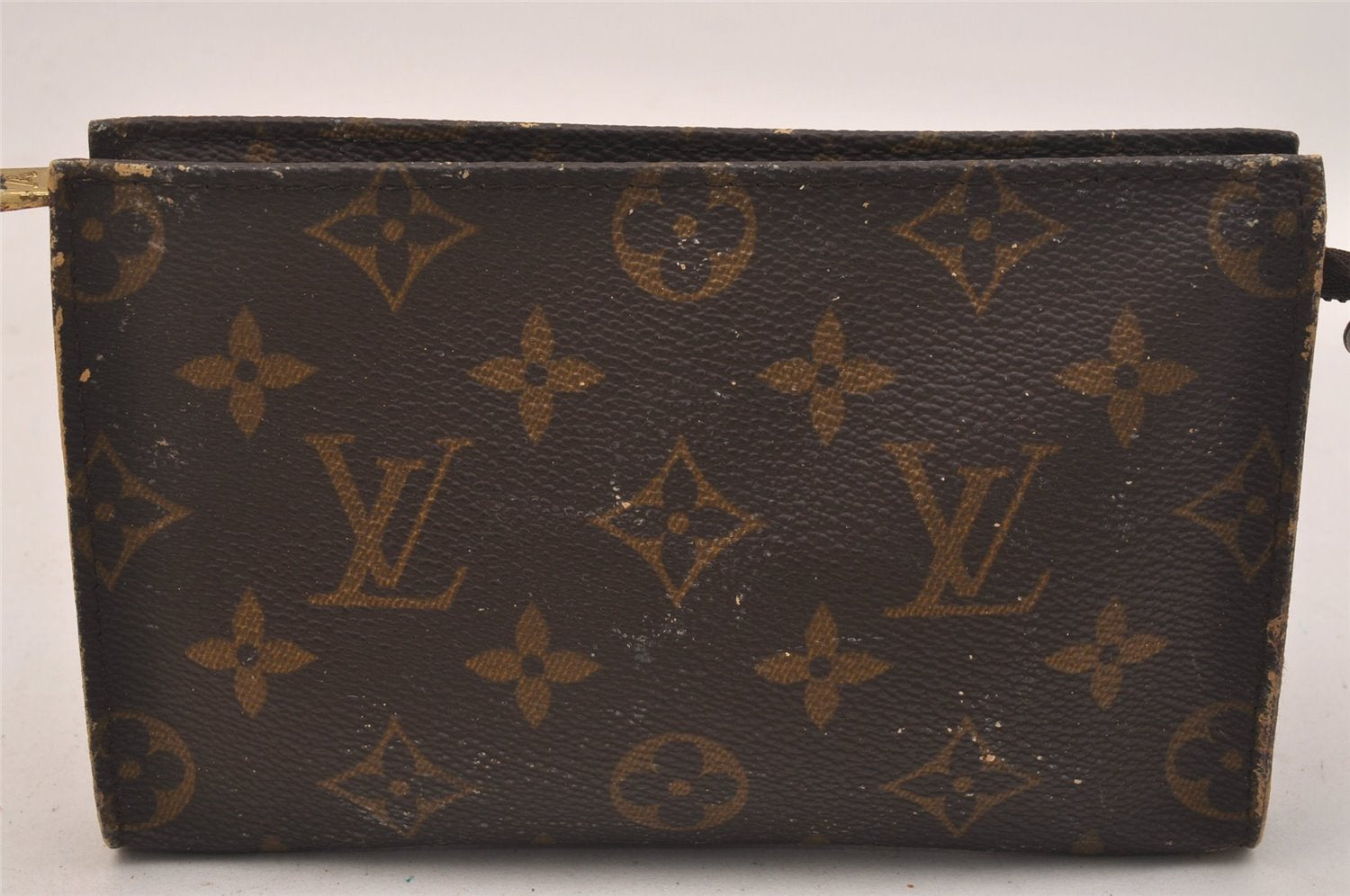 Authentic Louis Vuitton Monogram Bucket PM Shoulder Bag Old Model Junk 3668J