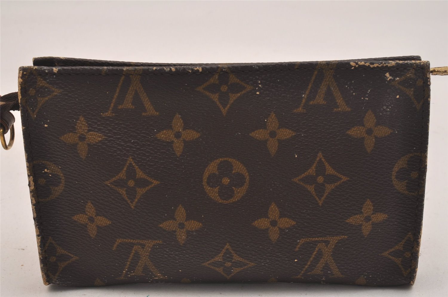 Authentic Louis Vuitton Monogram Bucket PM Shoulder Bag Old Model Junk 3668J