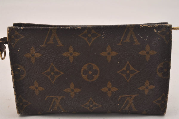 Authentic Louis Vuitton Monogram Bucket PM Shoulder Bag Old Model Junk 3668J