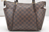 Authentic Louis Vuitton Damier Totally PM Shoulder Tote Bag N41282 LV 3668K