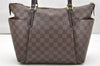Authentic Louis Vuitton Damier Totally PM Shoulder Tote Bag N41282 LV 3668K