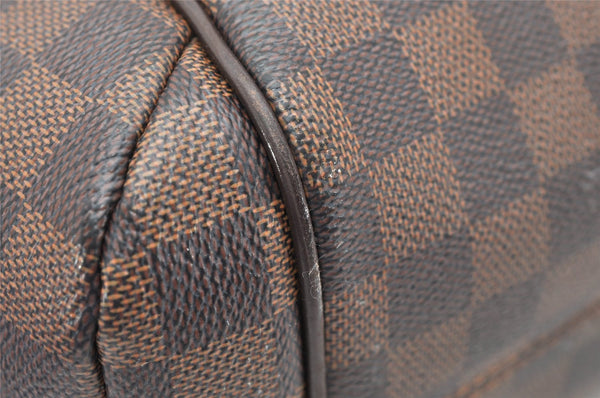 Authentic Louis Vuitton Damier Totally PM Shoulder Tote Bag N41282 LV 3668K