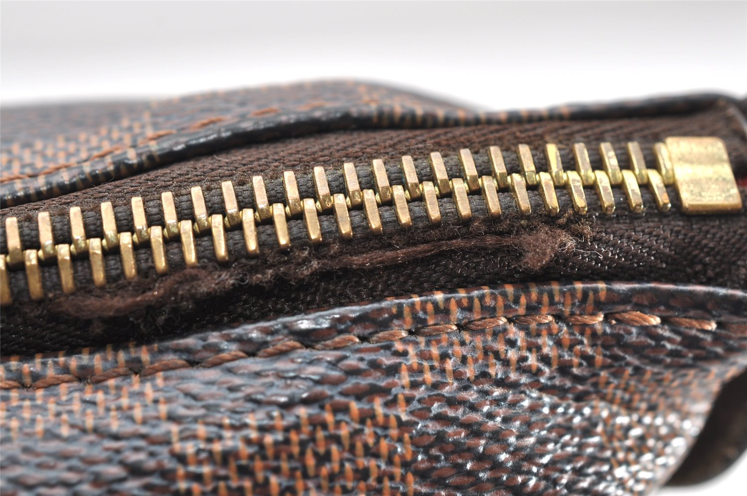 Authentic Louis Vuitton Damier Totally PM Shoulder Tote Bag N41282 LV 3668K