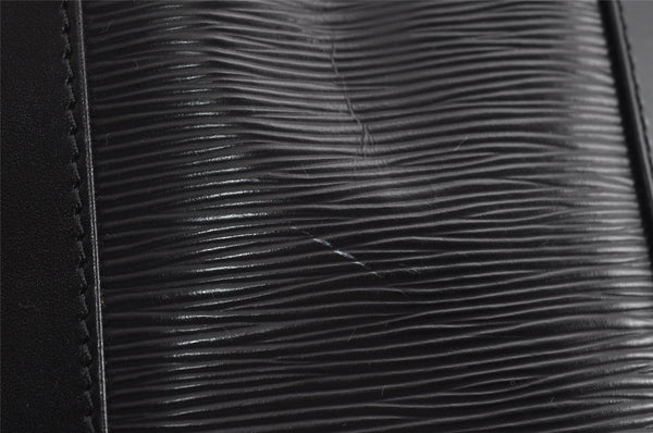 Authentic Louis Vuitton Epi Randonnee PM Shoulder Bag Black M52352 LV 3669I