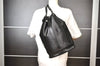 Authentic Louis Vuitton Epi Randonnee PM Shoulder Bag Black M52352 LV 3669I