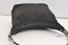 Authentic GUCCI Shoulder Hand Bag Purse GG Canvas Leather 01234 Black 3670J