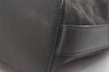Authentic GUCCI Shoulder Hand Bag Purse GG Canvas Leather 01234 Black 3670J