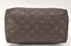 Authentic Louis Vuitton Monogram Speedy 25 Boston Hand Bag M41528 LV 3670K