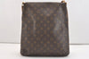 Authentic Louis Vuitton Monogram Musette Shoulder Cross Body Bag M51256 LV 3671J
