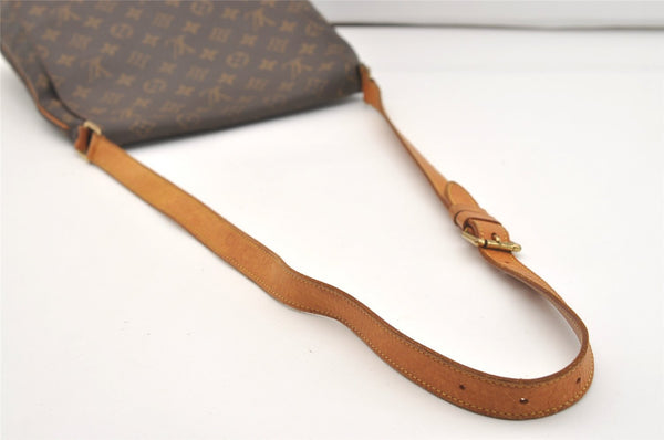 Authentic Louis Vuitton Monogram Musette Shoulder Cross Body Bag M51256 LV 3671J