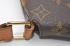 Authentic Louis Vuitton Monogram Musette Shoulder Cross Body Bag M51256 LV 3671J