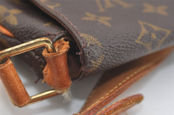 Authentic Louis Vuitton Monogram Musette Shoulder Cross Body Bag M51256 LV 3671J